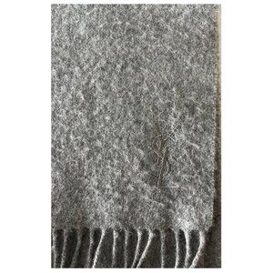 Yves Saint Laurent Wool Grey Scarf